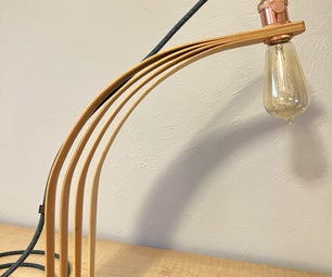 Bent Lamination Lamp